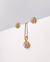 Exquisite-Studded Jewelry Set